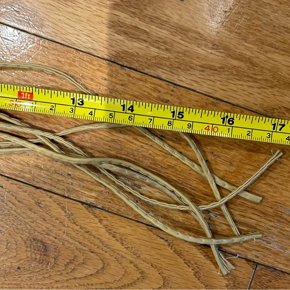 Macrame Boho Belt with beads.  Very cool piece ! - Picture 9 of 13